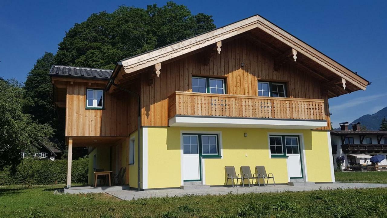 Ferienhaus Grillbauer Abersee Buitenkant foto